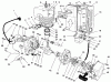 Toro 30941 - 41cc Back Pack Blower, 1996 (69000001-69999999) Listas de piezas de repuesto y dibujos ENGINE & MUFFLER ASSEMBLY