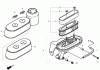 Toro 22196 - 21" Heavy-Duty Recycler/Rear Bagger Lawn Mower, 2007 (270000001-270999999) Ricambi AIR CLEANER ASSEMBLY HONDA GXV160UH2 T1AH