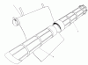 Toro 51545 (550 TBX) - 550 TBX Rake-O-Vac, 1990 (0000001-0999999) Ricambi RAKE-O-VAC BAGGING KIT MODEL NO. 51531