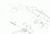 Toro 22196 - 21" Heavy-Duty Recycler/Rear Bagger Lawn Mower, 2012 (SN 312000001-312999999) Ricambi GEARBOX AND AXLE ASSEMBLY