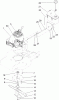 Toro 22197 - 21" Heavy-Duty Recycler/Rear Bagger Lawn Mower, 2012 (SN 312000001-312999999) Ricambi ENGINE AND BLADE ASSEMBLY