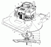 Spareparts ENGINE ASSEMBLY (MODEL NO. 22525)