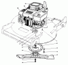Toro 22525 - Lawnmower, 1987 (7000001-7999999) Ricambi ENGINE ASSEMBLY (MODEL NO. 22621)