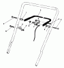 Toro 22580 - Lawnmower, 1990 (0000001-0999999) Ricambi CONTROL ASSEMBLY