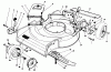 Toro 22580 - Lawnmower, 1990 (0000001-0999999) Ricambi HOUSING ASSEMBLY