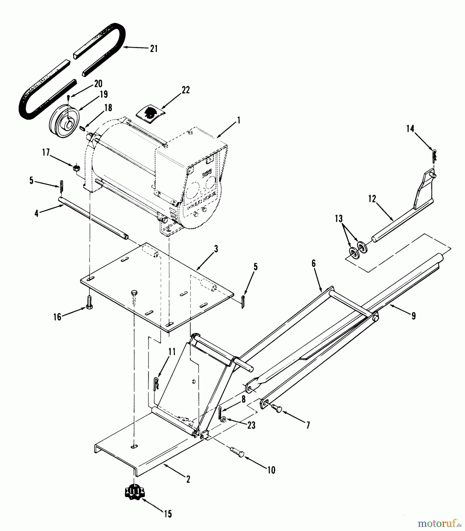  Toro Neu Accessories 97-30GN01 - Toro 3kW Generator, 1979 PORTABLE GENERATORS 3000/5000 WATT (VEHICLE IDENTIFICATION NUMBERS 97-30GN01 & 97-50GN01)