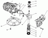 Toro 22700 - Lawnmower, 1991 (1000001-1999999) Ricambi CRANKSHAFT ASSEMBLY (MODEL NO. 47PL0-3)