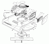 Toro 22700 - Lawnmower, 1992 (2000001-2999999) Ricambi ENGINE ASSEMBLY