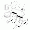 Toro 22710C - Lawnmower, 1989 (SN 9900001-9999999) Ricambi GAS TANK ASSEMBLY