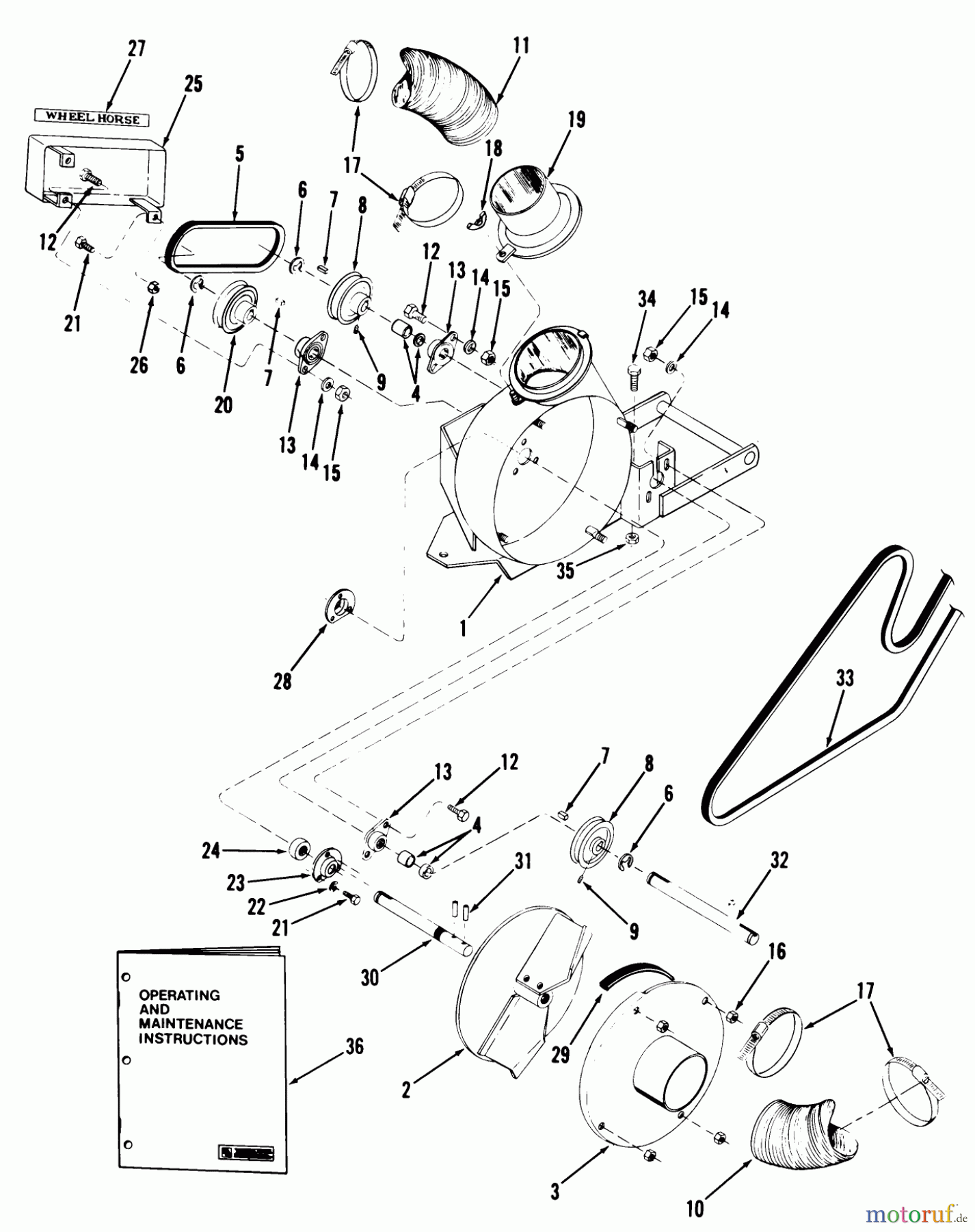  Toro Neu Accessories, Mower 97-06CL01 - Toro Rear Bagger, 1979 LAWN VACUUMS (VEHICLE IDENTIFICATION NUMBERS 97-42VC01 & 97-42VC02) #1