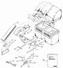 Toro 97-42CX02 - 42" Lawn Vacuum, 1979 Listas de piezas de repuesto y dibujos REAR GRASS BAGGER-5 BUSHEL (.2 CU. M)(VEHICLE IDENTIFICATION NUMBER 97-06CL01)