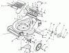 Toro 26551 - Lawnmower, 1989 (9000001-9999999) Ricambi HOUSING ASSEMBLY