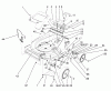 Toro 26562 - Lawnmower, 1990 (0000001-0999999) Ricambi HOUSING ASSEMBLY