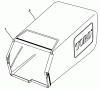 Toro 26620B - Lawnmower, 1993 (3900001-3999999) Ricambi GRASS BAG ASSEMBLY