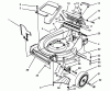Toro 26620B - Lawnmower, 1993 (3900001-3999999) Ricambi HOUSING ASSEMBLY