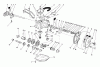 Toro 26620BF - Lawnmower, 1991 (1000001-1999999) Ricambi GEAR CASE ASSEMBLY
