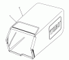Toro 26622 - Lawnmower, 1989 (9000001-9999999) Ricambi GRASS BAG ASSEMBLY