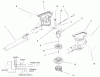 Toro 51557 - Super Blower Vac, 1998 (890000001-899999999) Listas de piezas de repuesto y dibujos BLOWER ASSEMBLY