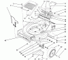 Toro 26622 - Lawnmower, 1991 (1000001-1999999) Ricambi HOUSING ASSEMBLY