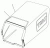 Toro 26622CS - Lawnmower, 1989 (9000001-9999999) Ricambi GRASS BAG ASSEMBLY