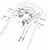 Toro 26622CS - Lawnmower, 1989 (9000001-9999999) Ricambi TRACTION CONTROL ASSEMBLY