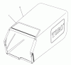 Toro 26623 - Lawnmower, 1991 (0000001-0999999) Ricambi GRASS BAG ASSEMBLY