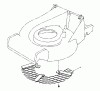 Toro 26624 - Lawnmower, 1990 (0001102-0999999) Ricambi LEAF SHREDDER MODEL NO. 59180
