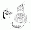 Toro 26624 - Lawnmower, 1990 (0001102-0999999) Ricambi MAGNETO & FLYWHEEL ASSEMBLY (ENGINE MODEL NO. VMK9-3)