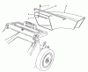Toro 26624 - Lawnmower, 1990 (0001102-0999999) Ricambi SIDE DISCHARGE CHUTE MODEL NO. 59112 (OPTIONAL)