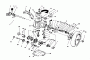 Toro 26630B - Lawnmower, 1994 (4900001-4999999) Ricambi GEAR CASE ASSEMBLY