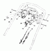 Toro 26631B - Lawnmower, 1993 (3900001-3999999) Ricambi TRACTION CONTROL ASSEMBLY