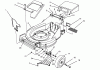 Toro 26631BC - Lawnmower, 1995 (5900001-5999999) Ricambi HOUSING ASSEMBLY