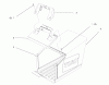 Toro 26633 - Lawnmower, 1997 (7900001-7999999) Ricambi BAG COMPONENTS ASSEMBLY
