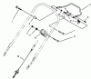 Toro 26635BG - Lawnmower, 1993 (3900001-3999999) Ricambi TRACTION CONTROL ASSEMBLY