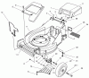Toro 26637 - Lawnmower, 1999 (9900001-9999999) Ricambi HOUSING ASSEMBLY