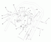 Toro 26638 - Lawnmower, 1998 (8900001-8999999) Ricambi HANDLE CONTROL ASSEMBLY