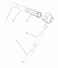 Toro 51571 - Yard Blower Vac, 1991 (1000001-1999999) Listas de piezas de repuesto y dibujos TUBE ASSEMBLY