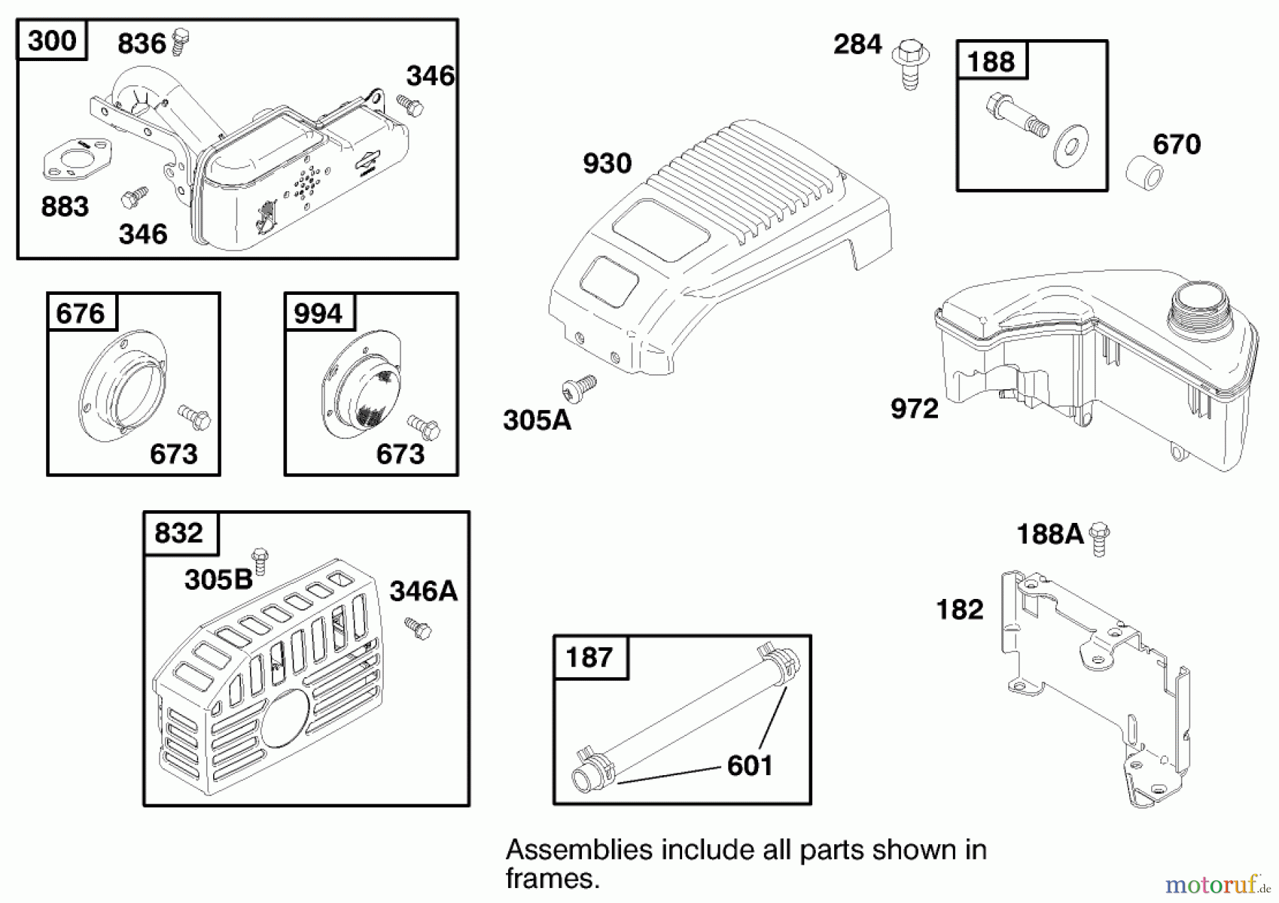 Toro Neu Mowers, Walk-Behind Seite 2 26638 - Toro Lawnmower, 2001 (210000001-210999999) ENGINE GTS-200 #6