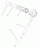 Toro 51571 - Yard Blower Vac, 1992 (2000001-2999999) Listas de piezas de repuesto y dibujos TUBE ASSEMBLY