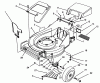 Toro 26640B - Lawnmower, 1993 (3900001-3999999) Ricambi HOUSING ASSEMBLY