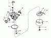 Toro 26641 - Lawnmower, 1989 (9000001-9999999) Ricambi CARBURETOR TECUMSEH NO. 632521