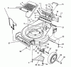 Toro 26641 - Lawnmower, 1989 (9000001-9999999) Ricambi HOUSING ASSEMBLY