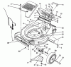 Toro 26642 - Lawnmower, 1989 (9000001-9999999) Ricambi HOUSING ASSEMBLY #1