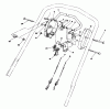 Toro 26642 - Lawnmower, 1989 (9000001-9999999) Ricambi TRACTION CONTROL ASSEMBLY