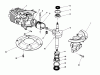 Toro 26682 - Lawnmower, 1989 (9000001-9999999) Ricambi CRANKSHAFT ASSEMBLY (ENGINE NO. 47PJ8)