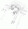 Toro 26683 - Lawnmower, 1990 (0000001-0999999) Ricambi TRACTION CONTROL ASSEMBLY