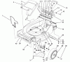 Toro 27502 - Lawnmower, 1991 (1000001-1999999) Ricambi HOUSING ASSEMBLY
