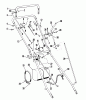 Toro 23301 - Lawnmower, 1967 (7000001-7999999) Ricambi 25" & 34" HANDLE ASSEMBLY