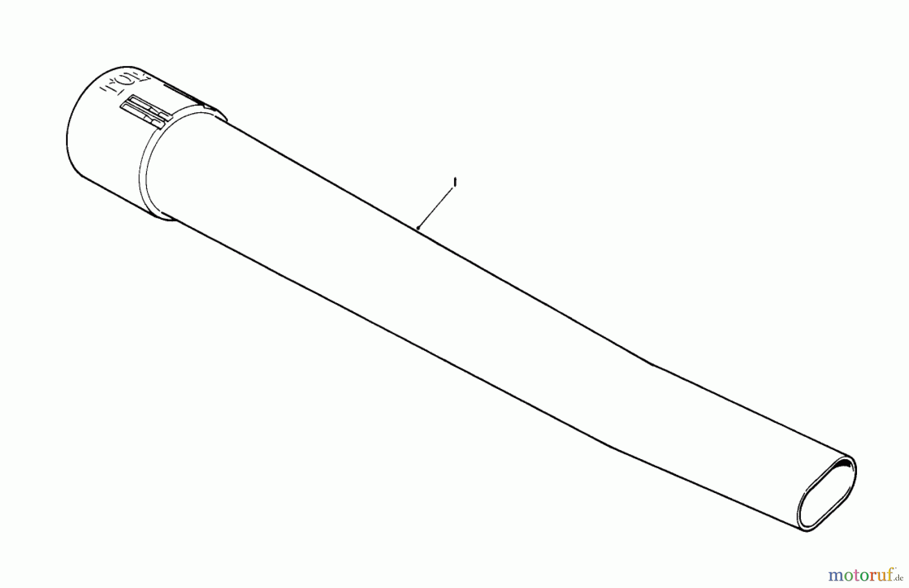  Toro Neu Blowers/Vacuums/Chippers/Shredders 51580 (300) - Toro 300 Clean Sweep, 1992 (2000001-2999999) BLOWER TUBE