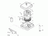 Toro 74140 (724-Z) - 724-Z Tractor, 1995 (590001-599999) Ricambi AIR CLEANER
